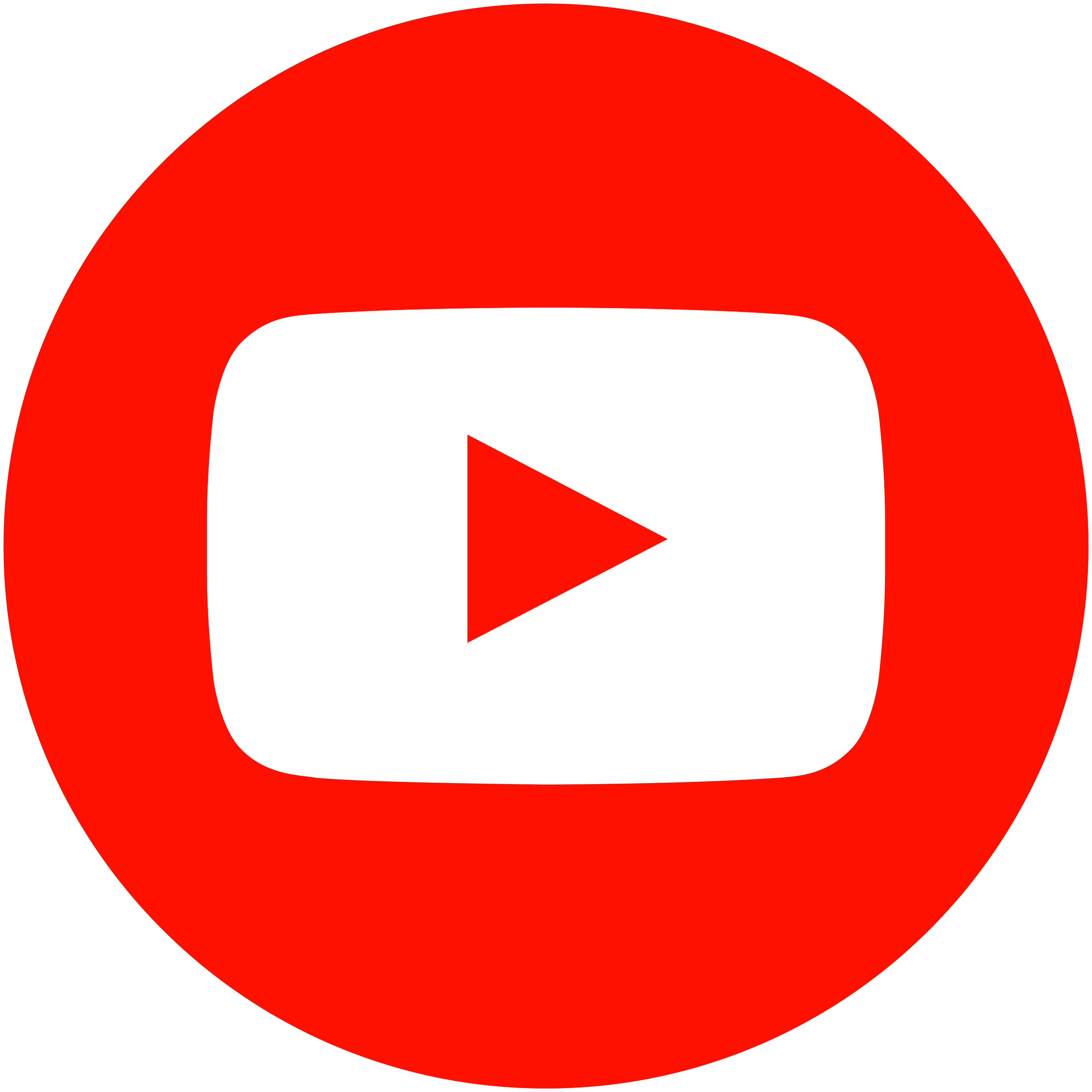 Red YouTube icon